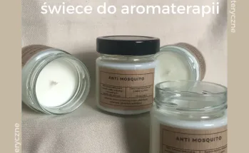 świece sojowe do aromaterapii